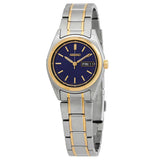 Seiko Essentials Quartz Blue Dial Ladies Watch SUR436 - The Watches Men & Co