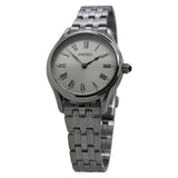 Seiko Quartz Cream Dial Ladies Watch SWR069P1 - The Watches Men & Co