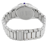Seiko Quartz Crystal White Dial Ladies Watch SKK727P1 - The Watches Men & Co #3