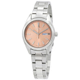 Seiko Quartz Peach Dial Ladies Watch SUR351P1 - The Watches Men & Co