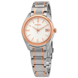 Seiko Quartz White Dial Men's Watch SUR322P1 - The Watches Men & Co