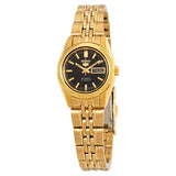 Seiko Series 5 Automatic Black Dial Ladies Watch SYMA40 - The Watches Men & Co