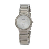Seiko Solar Mother of Pearl Dial Ladies Watch SUP467 - The Watches Men & Co