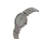 Seiko Solar Mother of Pearl Dial Ladies Watch SUP467 - The Watches Men & Co #2