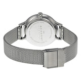 Skagen Anita Silver Dial Stainless Steel Mesh Ladies Watch #SKW2149 - The Watches Men & CO #3