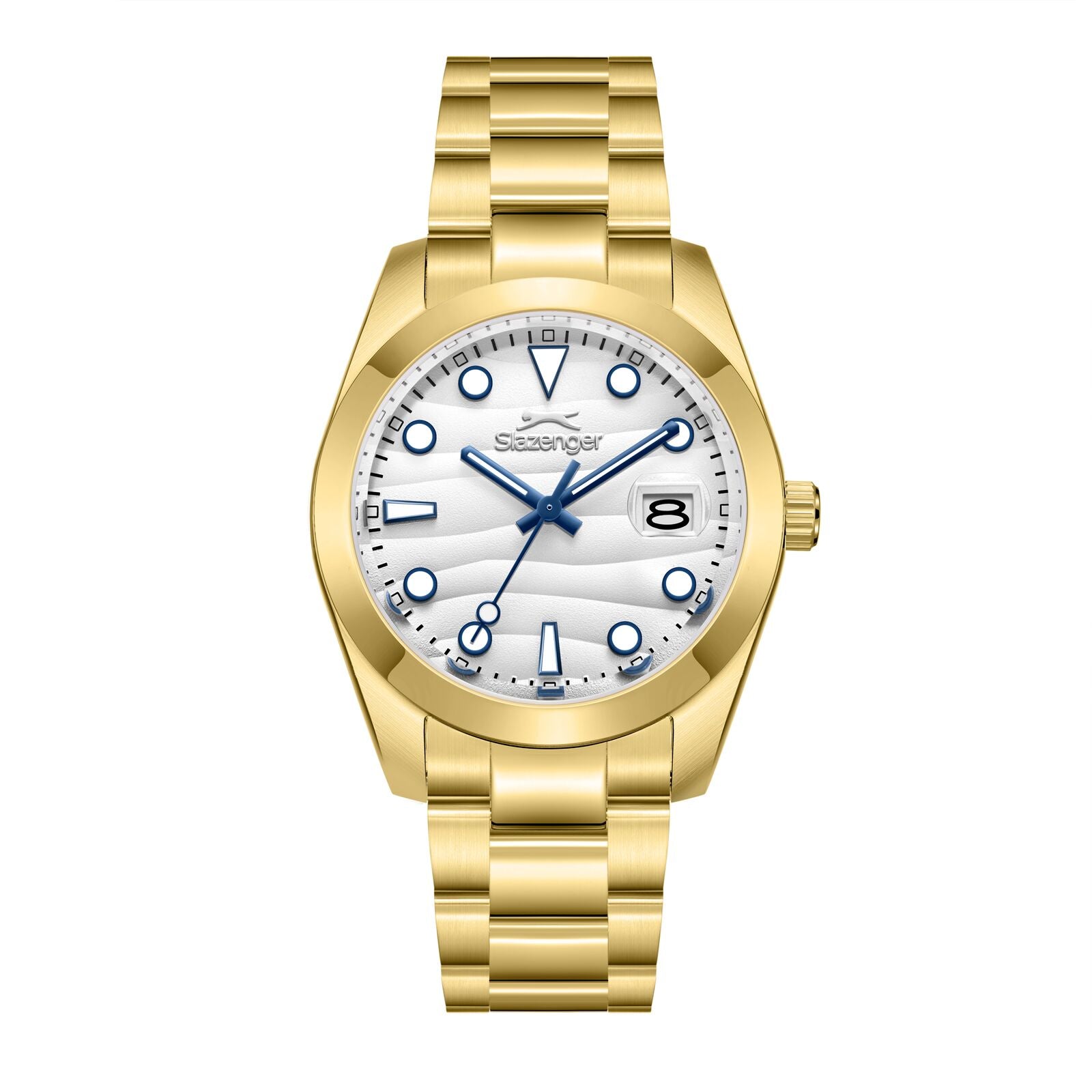 SLAZENGER Gold Stainless Steel Men's Watch - SL.09.2491.1.06 SL.09.2491.1.06 - Image 1