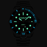 Stuhrling Original Aquadiver Automatic Black Dial Men's Watch M16748 - The Watches Men & Co #3