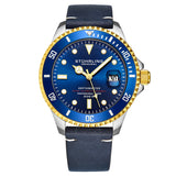 Stuhrling Original Aquadiver Automatic Blue Dial Men's Watch M17184 - The Watches Men & Co