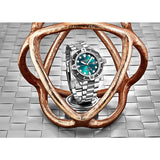 Stuhrling Original Aquadiver Automatic Green Dial Men's Watch M16744#M16744 - The Watches Men & Co #7