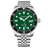 Stuhrling Original Aquadiver Automatic Green Dial Men's Watch M18018 - The Watches Men & Co