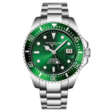 Stuhrling Original Aquadiver Automatic Green Dial Men's Watch M18253 - The Watches Men & Co