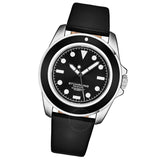 Stuhrling Original Aquadiver Quartz Black Dial Men's Watch M17203 - The Watches Men & Co #2