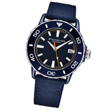 Stuhrling Original Aquadiver Quartz Blue Dial Men's Watch M17999 - The Watches Men & Co #2