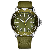 Stuhrling Original Aquadiver Quartz Green Dial Men's Watch M18249 - The Watches Men & Co