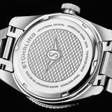 Stuhrling Original Aquadiver Quartz White Dial Men's Watch M17218 - The Watches Men & Co #4