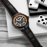 Stuhrling Original Legacy Automatic Orange Dial Men's Watch M13484 - The Watches Men & Co #3
