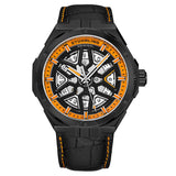 Stuhrling Original Legacy Automatic Orange Dial Men's Watch M13484 - The Watches Men & Co