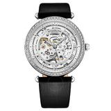 Stuhrling Original Legacy Automatic Silver Dial Ladies Watch M17196 - The Watches Men & Co