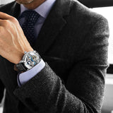 Stuhrling Original Legacy Automatic Silver Dial Men's Watch M13541#M13541 - The Watches Men & Co #6