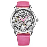 Stuhrling Original Legacy Automatic Silver Seleton Dial Ladies Watch M13637 - The Watches Men & Co