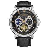 Stuhrling Original Legacy Chronograph Automatic Black Dial Men's Watch M18230 - The Watches Men & Co
