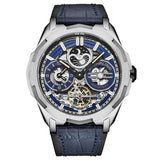 Stuhrling Original Legacy Chronograph Automatic Blue Dial Men's Watch M18221 - The Watches Men & Co
