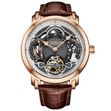 Stuhrling Original Legacy Chronograph Automatic Brown Dial Men's Watch M18235 - The Watches Men & Co