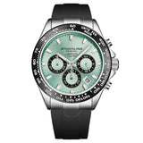 Stuhrling Original Monaco Chronograph Quartz Blue Dial Men's Watch M18211 - The Watches Men & Co
