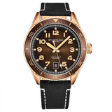 Stuhrling Original Monaco Quartz Brown Dial Men's Watch M13664 - The Watches Men & Co