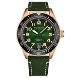 Stuhrling Original Monaco Quartz Green Dial Men's Watch M13665 - The Watches Men & Co