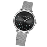 Stuhrling Original Symphony Quartz Black Dial Ladies Watch M16811 - The Watches Men & Co #2