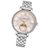 Stuhrling Original Symphony Quartz Silver Dial Ladies Watch M17986 - The Watches Men & Co #2