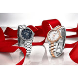 Stuhrling Original Vogue Silver-tone Dial Ladies Watch M15947 - The Watches Men & Co #5