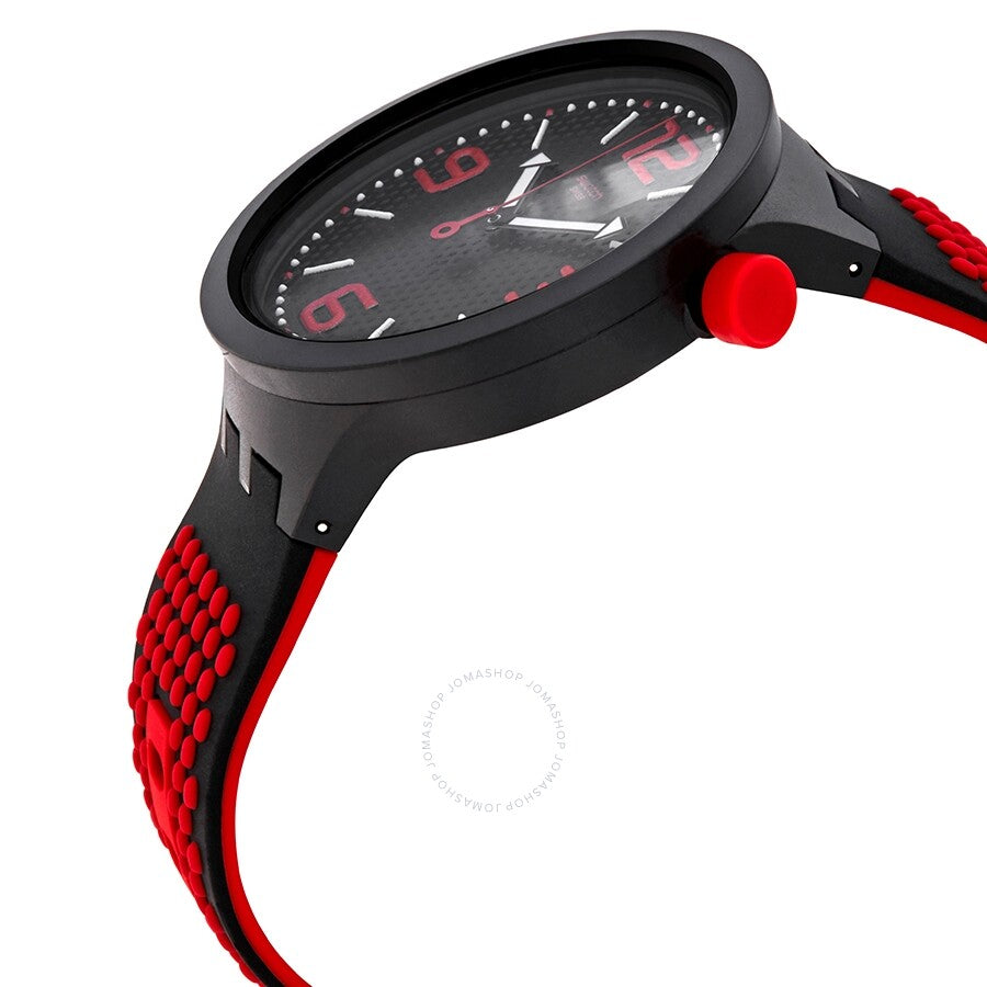 Swatch BBBlood Black Dial Men's Watch SO27B102 - The Watches Men & Co #2