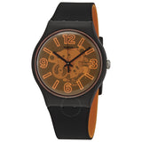 Swatch Orangeboost Semi-transparent Dial Unisex Watch SUOB164 - The Watches Men & Co