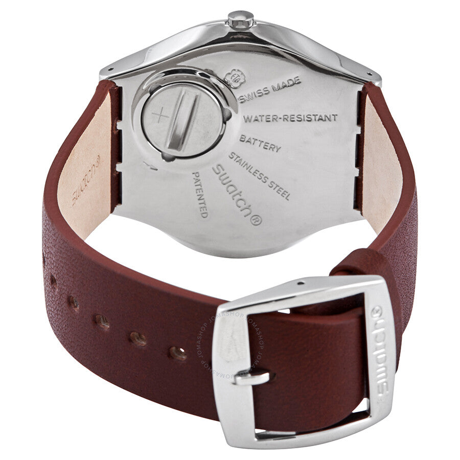 Swatch SKINWIND Sun-brushed Blue Dial Men's Watch SS07S101 - The Watches Men & Co #3