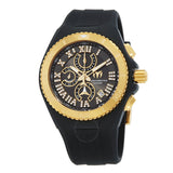 Technomarine Cruise Chronograph Quartz Black Mother of Pearl Dial Men's Watch TM-119016 - The Watches Men & Co