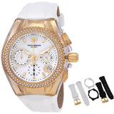 Technomarine Cruise Chronograph Quartz Crystal White Dial Ladies Watch TM-117046 - The Watches Men & Co