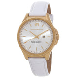 Technomarine MoonSun Date Quartz Silver Dial Ladies Watch TM-822043 - The Watches Men & Co