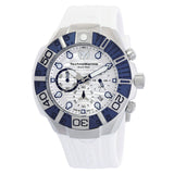 Technomarine Reef Black Chronograph GMT Quartz White Dial Men's Watch TM-523013 - The Watches Men & Co