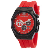 Technomarine Reef Sun Chronograph Quartz Red Dial Men's Watch TM-523003 - The Watches Men & Co