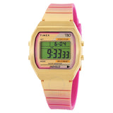 Timex 80 Alarm 36mm Quartz Resin Strap Unisex Watch TW2V74400 - The Watches Men & Co