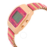 Timex 80 Quartz Digital Pink Dial Expansion Band Ladies Watch TW2W41600 - The Watches Men & Co #2