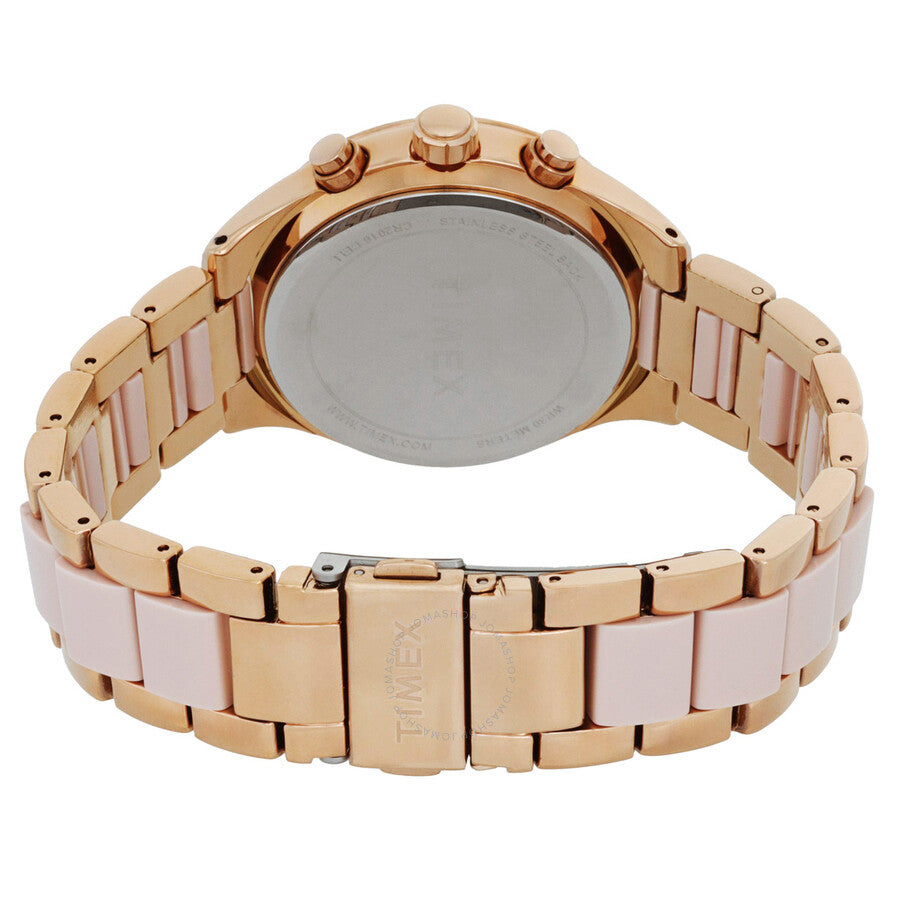 Timex Chronograph Quartz Crystal Ladies Watch TW2V75000 - The Watches Men & Co #3