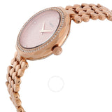 Timex City Quartz Crystal Rose Dial Ladies Watch TW2V02800 - The Watches Men & Co #2