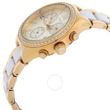 Timex Classic Chronograph Quartz Crystal Gold Dial Ladies Watch TW2V74900 - The Watches Men & Co #2