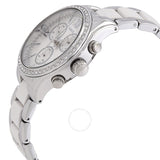 Timex Classic Chronograph Quartz Crystal Silver Dial Ladies Watch TW2V74700 - The Watches Men & Co #2