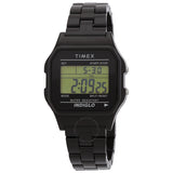 Timex Classic Quartz Digital Black Dial Watch TW2V20000 - The Watches Men & Co