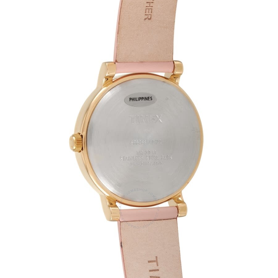 Timex Crystal Bloom Quartz Pink Crystal Dial Ladies Watch TW2R66300 - The Watches Men & Co #2