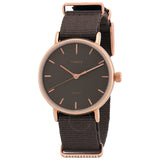 Timex Fairfield Quartz Brown Dial Ladies Watch TW2R48900 - The Watches Men & Co